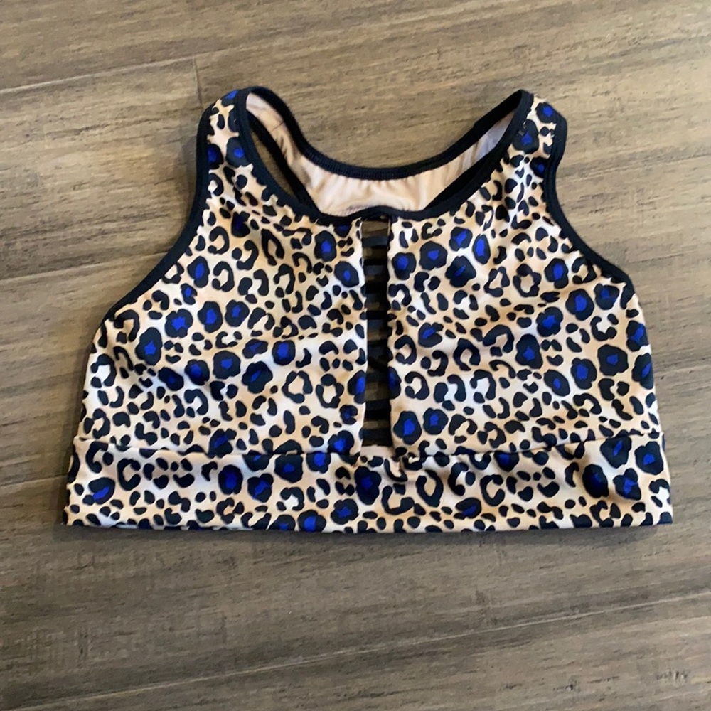 Victoria secret sport bra size L cheetah print